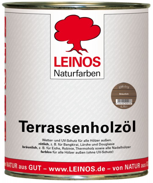 Terrassenholzöl 236 Bräunlich 0,75l