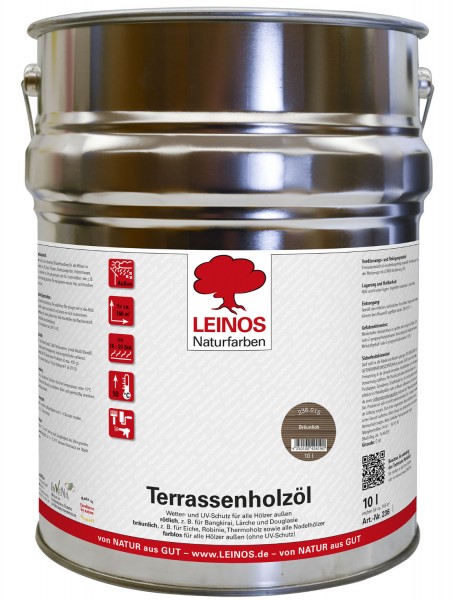 Terrassenholzöl 236 Bräunlich 10l