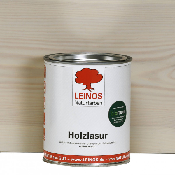 Holzlasur für außen 260 Hellgrau 0,75l