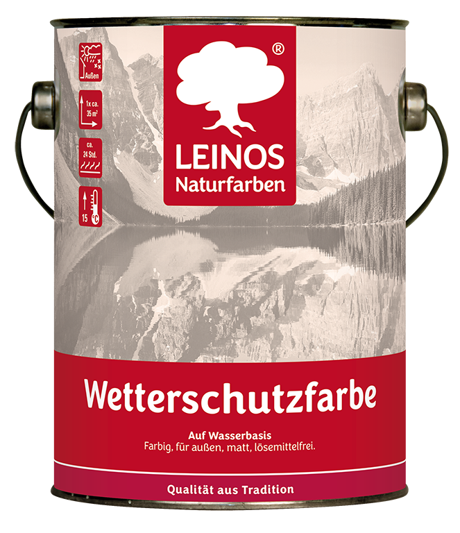 Wetterschutzfarbe auf Wasserbasis 855