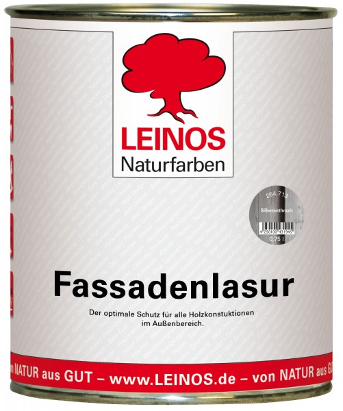 Fassadenlasur 264 Silberanthrazit 0,75l