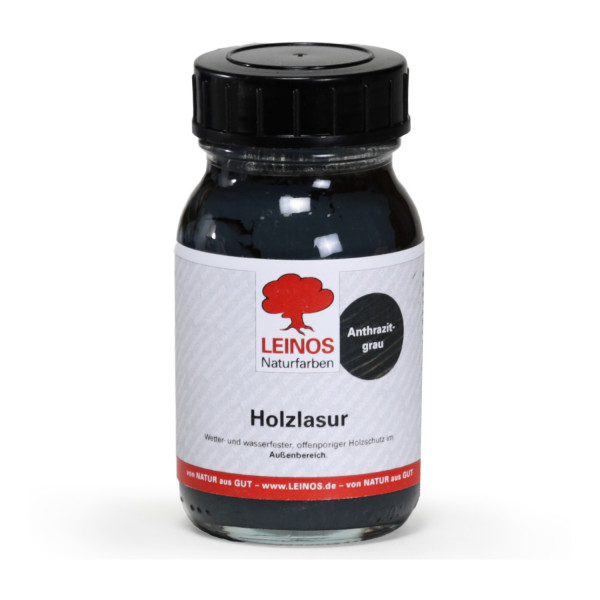 Holzlasur für außen 260 Anthrazitgrau 30ml Probe