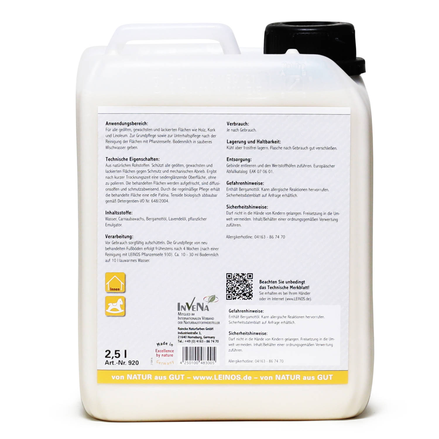 Bodenmilch 920 2,5 Liter