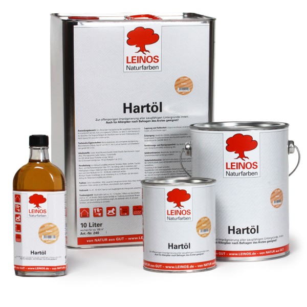 Hartöl 240 Grau 0,25l