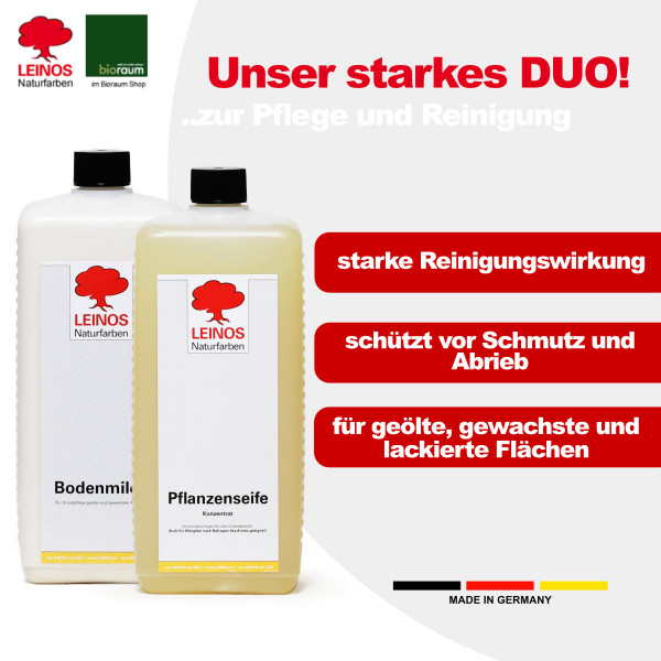 Reinigungs-Pflegeset Holzböden