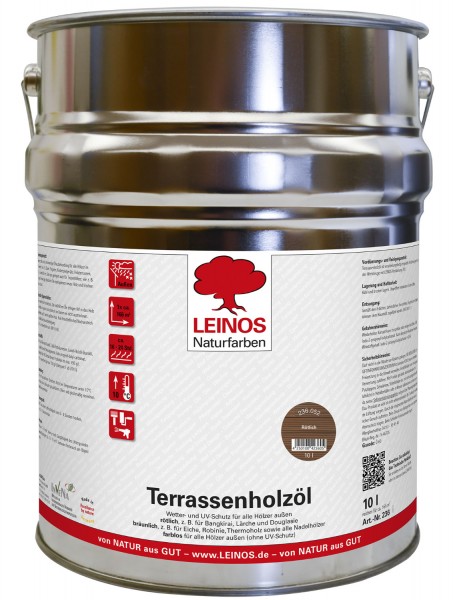 Terrassenholzöl 236 Rötlich 10l