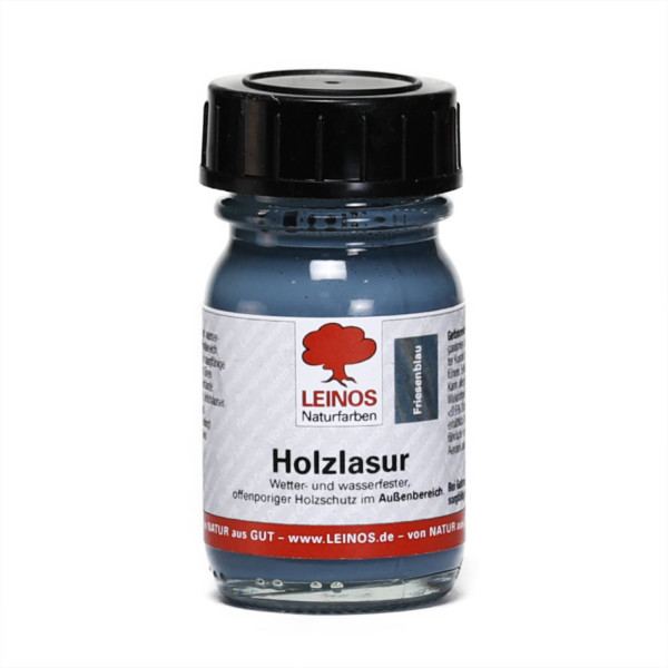 Holzlasur für außen 260 Friesenblau 30ml Probe