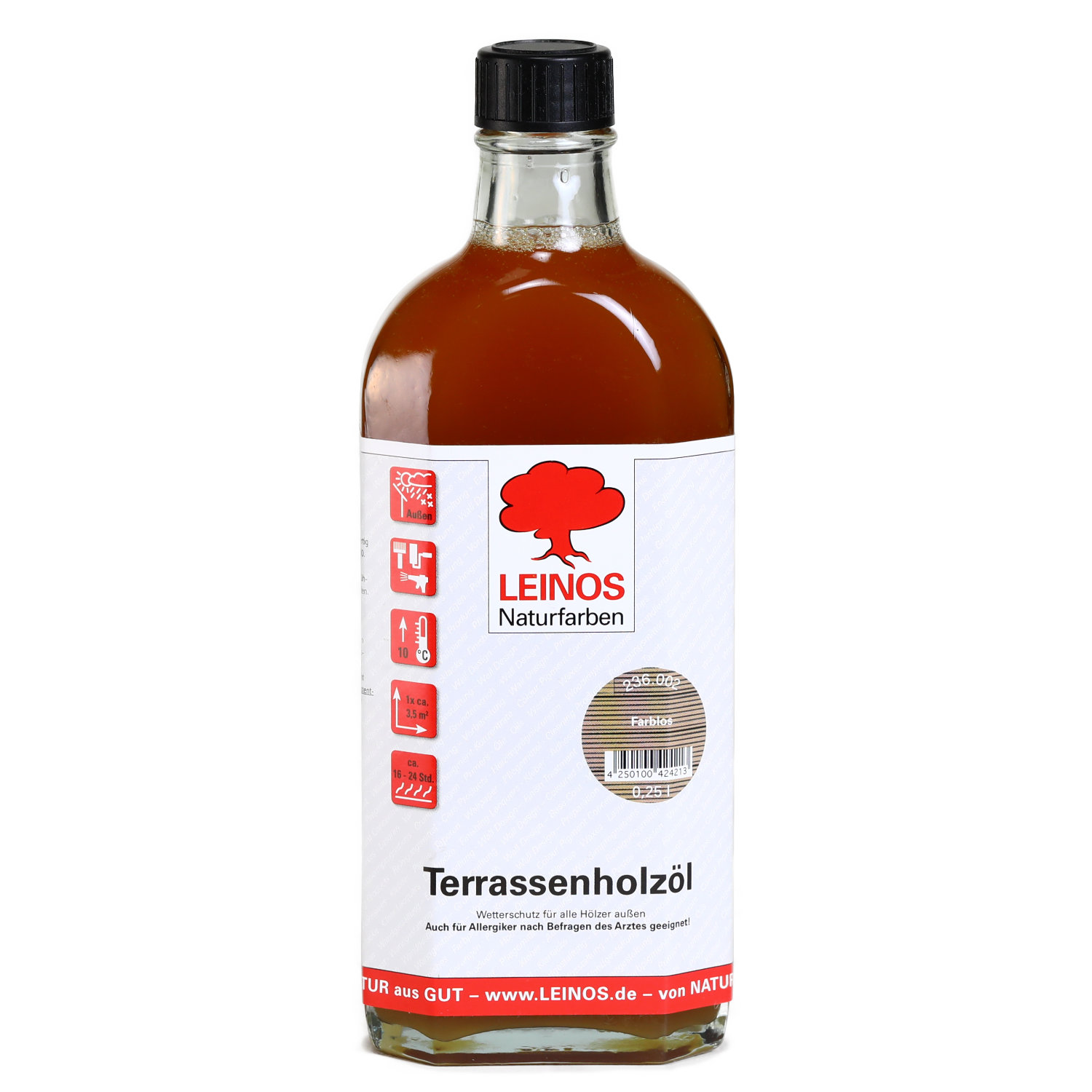 Terrassenholzöl 236 Farblos 0,25l