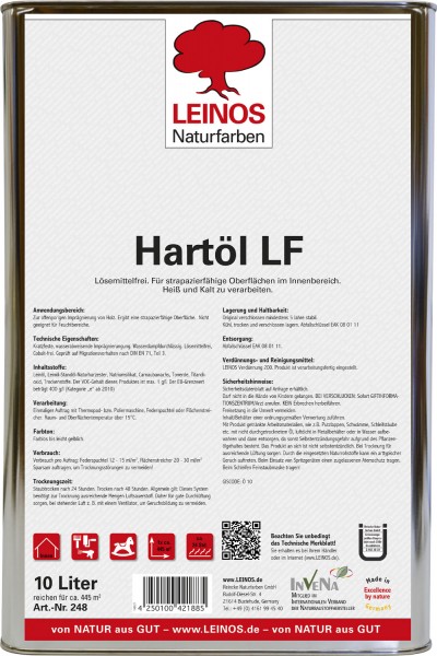 Hartöl LF 248 Farblos 10l