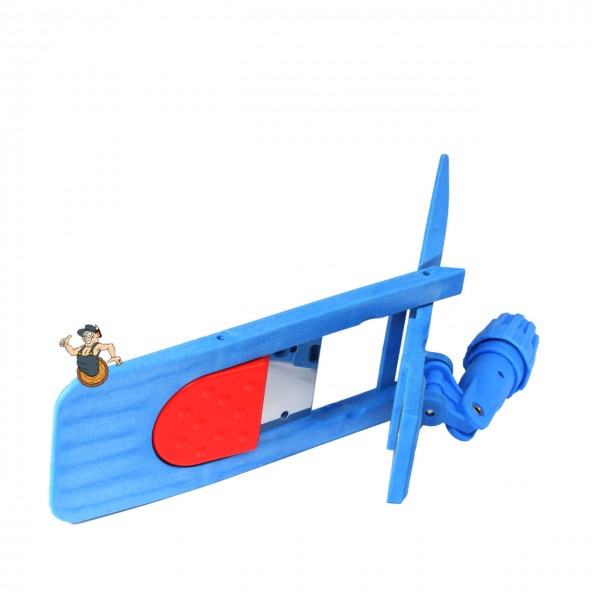 Klappmopphalter mit Baumwoll-Bezug 40 x 10 cm