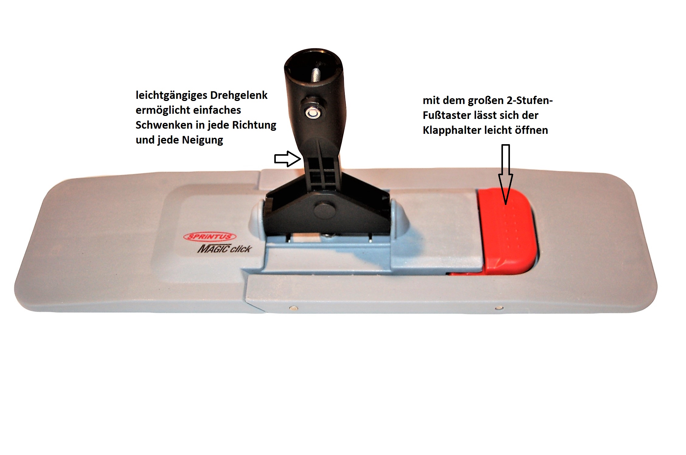 Magnetklapphalter "Magic Click" 40 cm
