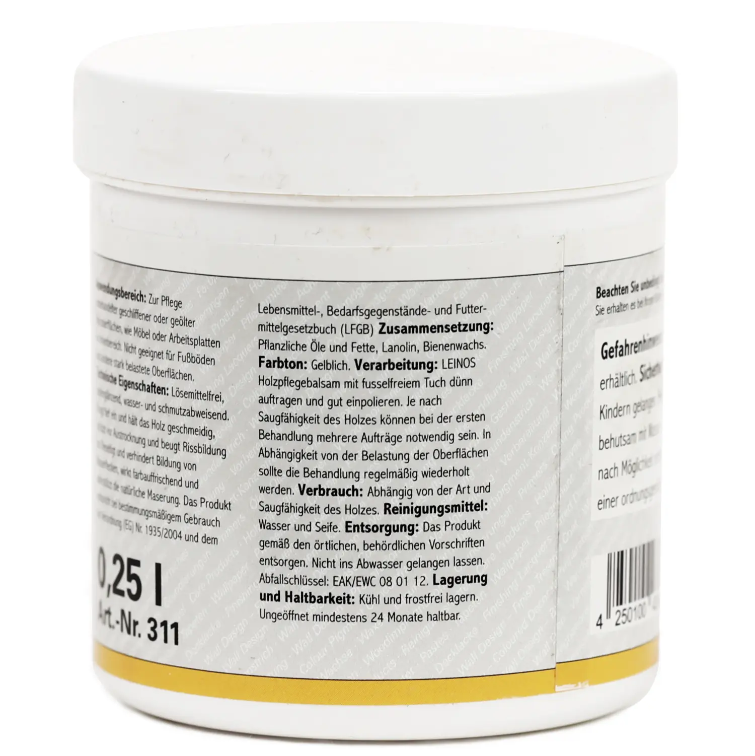 Leinos Holzpflegebalsam 311