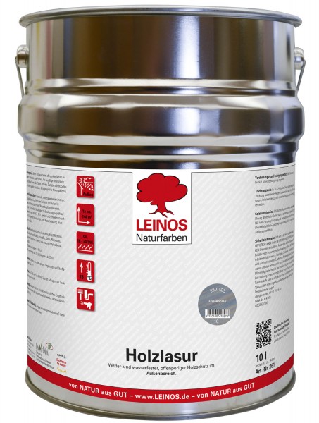 Holzlasur für außen 260 Friesenblau 10l