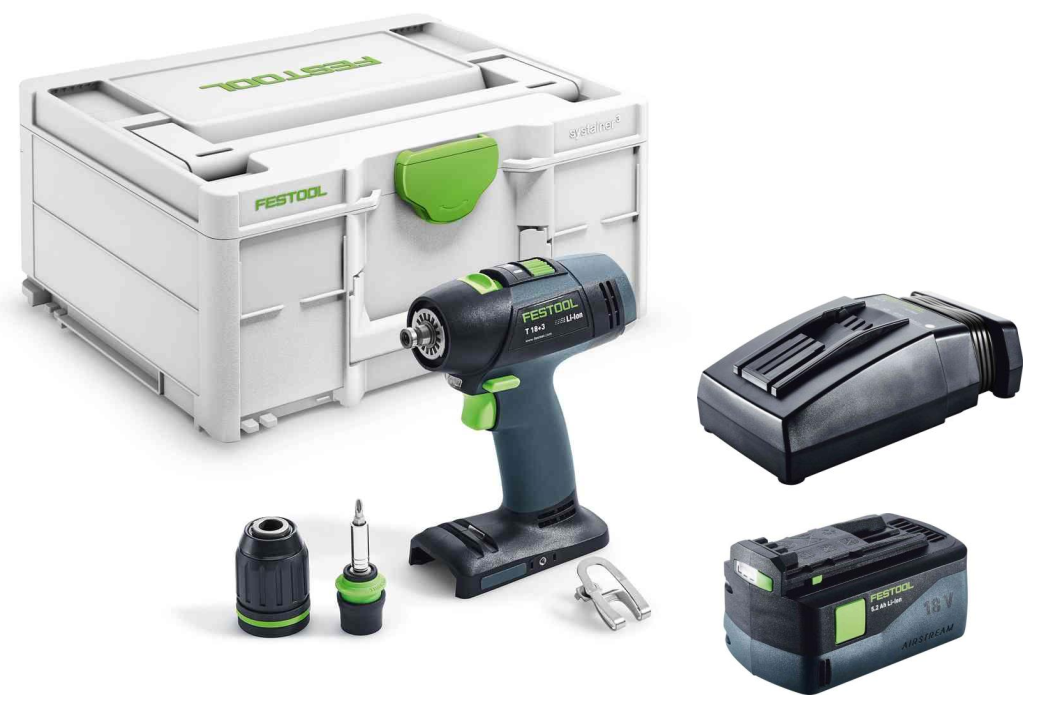Festool Akku-Bohrschrauber T 18+3