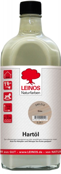 Hartöl 240 Grau 0,25l