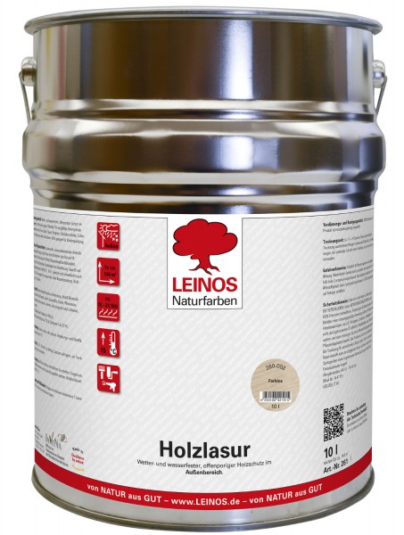 Holzlasur für außen 260 Farblos 10l